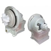 Сливной насос Copreci 30W без улитки, 4 защелки по кругу, фишка вперед Bosch, Siemens